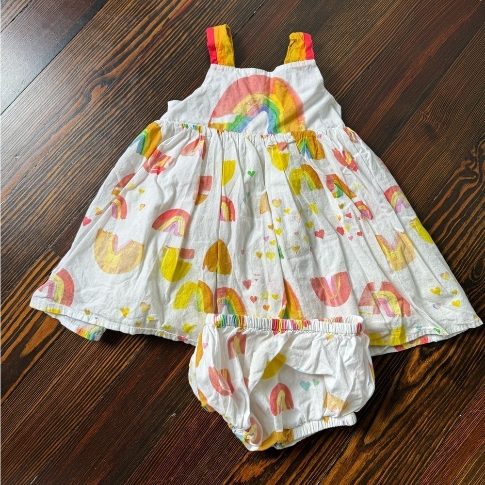 Stella McCartney Rainbow Dress and Bloomers